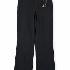Lee Women's Black Straight-Leg Dress Pants